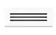 FR-Designgitter-starline-HORIZON-350x130-mm-Glas-White-Pure-78300670 gallery number 1
